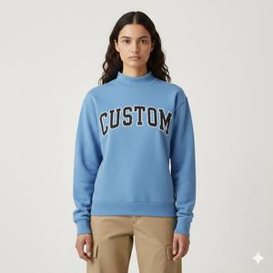 Sudadera de Manga Larga para Mujer, Cuello Alto, Otoño, Personalizable con Logotipo, Ecológica, 300g, Poliéster/Algodón, Calidad Premium - Product Image 6