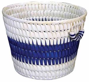 Bandeja de Servicio Vintage Ecológica de Jacinto de Agua Tejida a Mano a Precio Económico, Cestas con Asas Cómodas para Dormitorio y Sala de Estar - Product Image 1