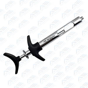 Seringue dentaire 1.8ml en acier inoxydable à tête plate harpon conception seringues procédures dentaires Instruments chirurgicaux dentaires - Product Image 3