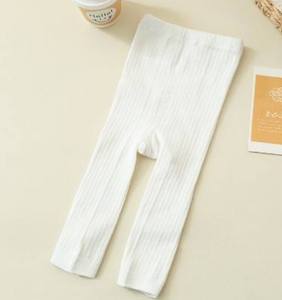 Leggings Largos Personalizados Vintage 100% Algodón Sólido, Transpirables, Ecológicos, de Secado Rápido, Anti-Pilling y Anti-Arrugas para Niñas - Product Image 2