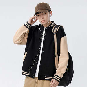 Chaqueta Varsity Personalizada al por Mayor de Alta Calidad para Hombre con Mangas Completas - Product Image 5