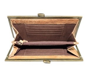 Premium Fashion Leather <b>Ladies</b> Long <b>Wallet</b> Stunning Pattern Multiple Card Slots RFID Blocking Secure Zip Around Closure - Product Image 4