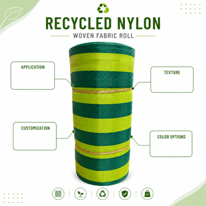 Rollo de Tela Tejida de Nailon Reciclado para Muebles de Exterior, Sillas de Playa, Bolsos, Textil Industrial y Multiusos - Product Image 6