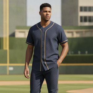 Uniforme de Béisbol Personalizado de Tela Transpirable Ecológica, Pedidos al por Mayor, OEM, ODM, Ropa de Equipo de Softbol para Hombre en Varios Colores - Product Image 5