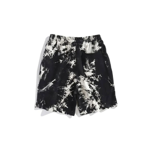 กางเกงขาสั้นผู้ชายลำลองลายไทได 100% ผ้าฝ้ายโพลีเอสเตอร์ ตกแต่งด้วยเชือกผูก ลายเรียบ พร้อมตกแต่งด้วยลูกไม้ เป็นมิตรกับสิ่งแวดล้อม พิมพ์ลายแบบซับลิเมชั่น รับทำโลโก้ตามสั่ง - Product Image 6