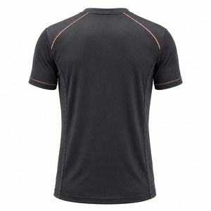 เสื้อโปโลแพเดลสุดหรูสีชาร์โคลโรสโกลด์เมทัลลิก แต่งขอบด้วยผ้า REPREVE โพลีเอสเตอร์ผสมสแปนเด็กซ์ ให้ประสิทธิภาพสูง - Product Image 3