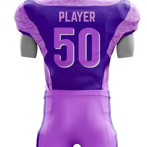 Uniforme de football américain durable avec contrôle de l'humidité et impression personnalisée pour les équipes, avec logos, noms et numéros de joueur personnalisés - Product Image 4
