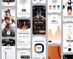 Application de coaching sportif : Entraînements personnalisés, programmes nutritionnels, suivi des progrès, coaching en direct, compatible Linux pour Internet Stock - Product Image 2