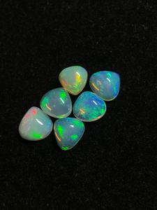 best quality ethopian <b>opal</b> heart shape,natural ethopian <b>opal</b> cabochons. - Product Image 3