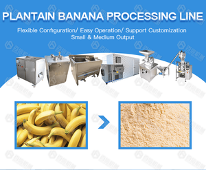 High Quality 120-150KG/H Nutrition Banana Flour Machine <b>Production</b> Line Nutritional Powder Processing Plant - Product Image 2