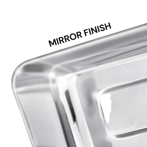 Caja de Instrumentos Manual de Acero Inoxidable 5.5x12x2 Pulgadas con Tapa, Cerradura y Asa, Bandeja de Almacenamiento para Esterilización Quirúrgica, UCI, Hospital, Primeros Auxilios - Product Image 4