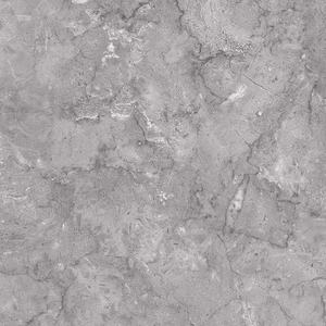 Carreaux de porcelaine polis de luxe gris clair 600X600MM forte demande pour mur intérieur classique moderne pour le salon - Product Image 2