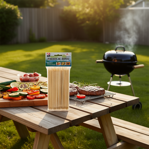 Palillos de Bambú Palallis de 15 cm, Duraderos y Ecológicos, Utensilios de Cocina para Barbacoa - Product Image 3