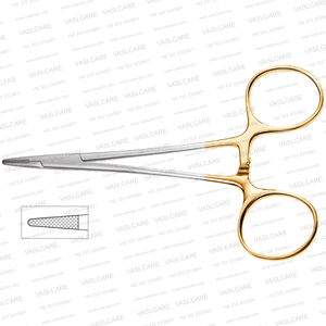 Portaagujas Webster Onyx de 4-1/2″ (11.5cm) de Carburo de Tungsteno para Sutura Delicada en Cirugía Pediátrica y Plástica por Vaslcare - Product Image 3
