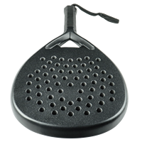Raquette de padel de haute qualité en fibre de carbone 12K, noyau en mousse Elite, finition papier de verre, tête en forme de diamant, face de 45 cm, 350-370 g, écologique
