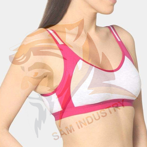 Vêtements de sport pour femmes en polyester, soutien-gorge de sport sans couture de haute qualité avec impression par sublimation personnalisée - Product Image 4