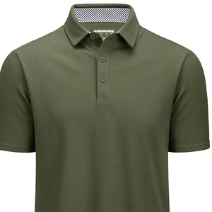 Fournisseur de polos de golf de qualité supérieure, polos d'entreprise avec logo personnalisé, polos décontractés streetwear en gros, coupe classique - Product Image 4