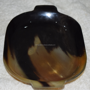 Authentic Handmade Buffalo Horn Drinking Horn Tray Original Animal Carved Religious European Custom Size Wedding <b>Natural</b> <b>Crafts</b> - Product Image 1