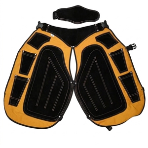 Bulk Blacksmith Leather farrier apron Mesh Lining for Ventilation secure buckle is adjustable easy access to farrier tools - Product Image 2