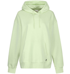 Sweat à capuche uni pour femmes grandes tailles, 100% coton tricoté 320 g/m², respirant, anti-boulochage, logo imprimé personnalisé, broderie OEM - Product Image 4