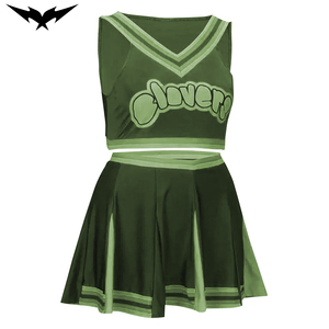 Bigetron Sports – Nouveaux ensembles d'uniformes de cheerleading professionnels de haute qualité pour la compétition scolaire, avec strass noirs - Product Image 1