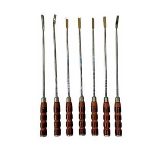 <b>Bone</b> cement retractor set 7 pcs hip surgery orthopedic <b>instruments</b> fiber handle stainless steel reusable hospital <b>surgical</b> kit - Product Image 1