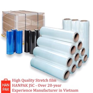 Film étirable avec logo personnalisé en gros pour les vêtements du Vietnam Fabricant emballage en plastique-ODM compétitif - Product Image 6