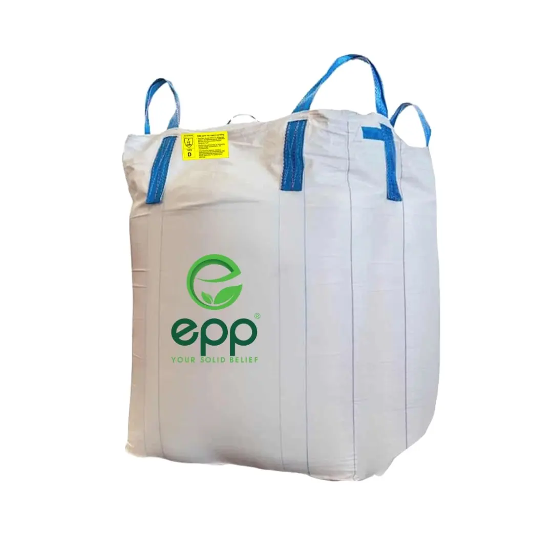 Sản phẩm hot chi phí thấp Chất lượng cao loại D số lượng lớn túi làm từ 100% Polypropylene nặng dệt 1ton 2ton độ bền cao
