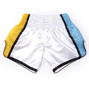 Pantalones Cortos de Muay Thai de Cintura Media de Alta Calidad, Transpirables, Casuales, Diseño Goku Negro y Dorado, Secado Rápido, Elásticos en 4 Direcciones - Product Image 3