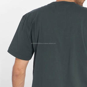 Camisetas de Hombre de Alta Calidad Personalizadas OEM, 280 Gramos, Tejido de Poliéster y Algodón, Impresión de Serigrafía con Logotipo Personalizado, Transpirables y Formales - Product Image 5
