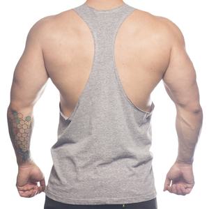 Ropa deportiva personalizada para hombre, 95% algodón, 5% Elastano, corte Y espalda, camisetas sin mangas, ropa deportiva de culturismo de gran tamaño para entrenamientos - Product Image 3