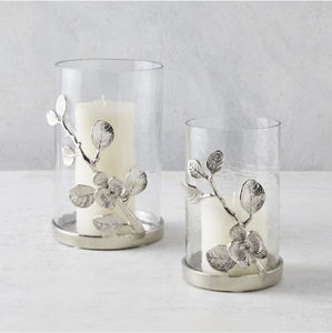 Porte-bougie votif rond en métal doré antique et verre pour la maison, Noël et les mariages, porte-bougie décoratif - Product Image 5