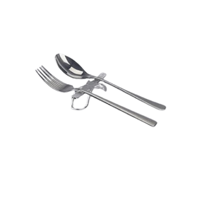 Repose-couverts et repose-baguettes en acier inoxydable pour hôtels, restaurants et usage domestique, pour l'agencement de table (cuillère, fourchette, couteau) - Product Image 1