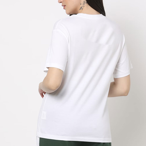 T-shirt d'été à manches courtes et col rond pour femme avec logo personnalisé, nouveau t-shirt en coton pour femme, t-shirt streetwear pour femme - Product Image 6