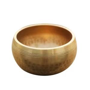 Elegante Cuenco de Metal para Sanación Sonora, Cuenco de Meditación para Yoga, Relajación y Práctica de Mindfulness - Product Image 1