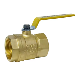 HS Valve C3771 Ball Valve for 10K-8A Brass Industrial Valve Body: C3771 BALL: C3771 SEAT: <b>PTFE</b> Threaded Ball Valve (1BOX: 100EA) - Product Image 2