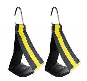 Heavy-Duty Strong Unisex Cotton Eco-Friendly Hanging <b>AB</b> Straps Home Gym Door Pull Weightlifting Anti-Slip Adjustable Chin-Up - Product Image 2