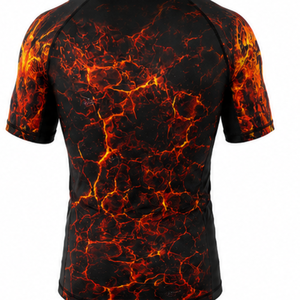 Vente flash : T-shirts de compression à manches courtes pour adultes, entièrement sublimés, pour la gym et le fitness, Rash Guards BJJ et Rash Guards MMA pour hommes - Product Image 2