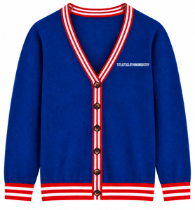 Pulls à col en V très demandés en 2026 pour les sororités/fraternités/écoles/collèges/universités, cardigans tricotés unisexes - Product Image 1