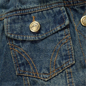 Chaleco Vaquero de Invierno Transpirable de Primera Calidad, Ropa de Moda, Nueva Colección, Estilo Moderno en Venta - Product Image 6