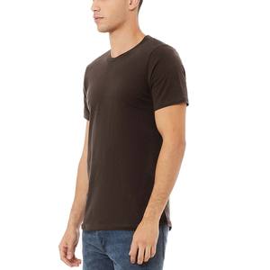 Camiseta Básica de Algodón para Hombre al por Mayor, Suave, Transpirable, Informal, para Verano - Product Image 5
