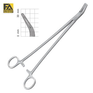 Portaagujas Finocchietto de 30 mm con Punta Curva, Instrumento Quirúrgico para Cirugía General, Certificado CE, Herramienta Manual - Product Image 3