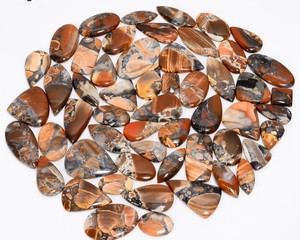 Lote de Cabujones de Jaspe Natural Mixto, Gemas Sueltas Pulimentadas y Lisas, Formas y Colores Surtidos, Piedras de Jaspe de Alta Calidad para Joyería - Product Image 2