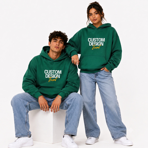 Sweats à capuche personnalisés de haute qualité pour hommes et femmes, en molleton épais, lourds, surdimensionnés, en coton vierge, effet délavé - Product Image 6
