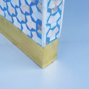 ILAHI's Bone Inlay <b>Drawer</b> Modern Design Agate Detailing <b>Storage</b> Portable Home Furniture - Product Image 6