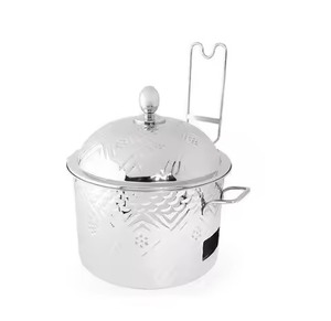 Nuevo Plato Cuadrado Acanalado Marrón con Asa Superior para Calentar Comida, Estilo Árabe, para Restaurantes Modernos y Hoteles - Product Image 5