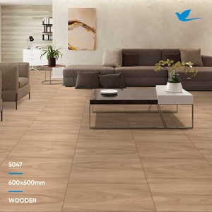 Azulejos de porcelana para baño con aspecto de madera de primera calidad al mejor precio, azulejos de porcelana para piso de 600x600 - Product Image 1