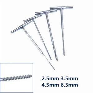 Dispositif de tapotement orthopédique, tapoteur osseux à poignée en T, en acier inoxydable, instrument chirurgical orthopédique vétérinaire manuel Surgiright - Product Image 2