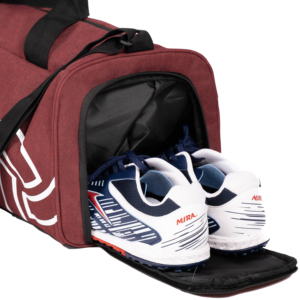Custom Logo Just Play Essential Sport Gym Duffle Bag with <b>Shoe</b> Compartment Waterproof Polyester Travel Bag 22L - Product Image 3
