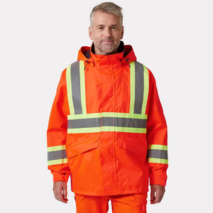 Chaquetas de Trabajo Industriales de Alta Visibilidad para Construcción, Ropa de Seguridad Reflectante para Trabajadores de Carreteras, Chaqueta de Trabajo - Product Image 4